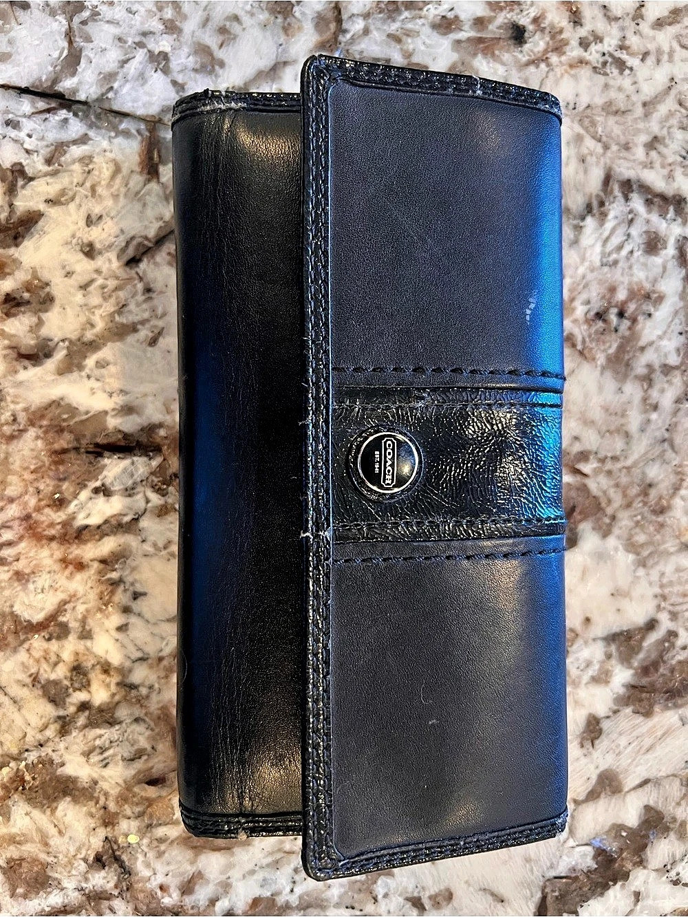 Coach Black Leather Wallet
